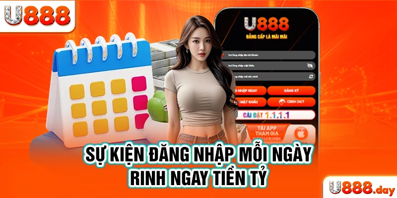 Sự kiện đăng nhập mỗi ngày rinh ngay tiền tỷ