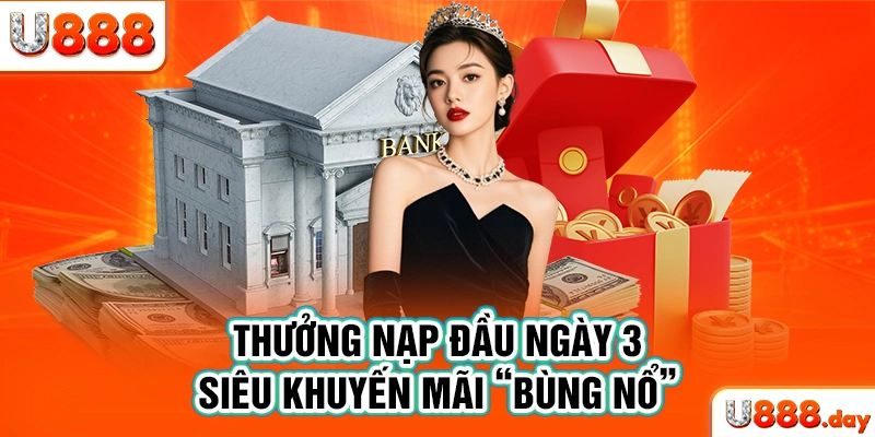 Thưởng nạp đầu ngày 3 - Siêu khuyến mãi “bùng nổ”
