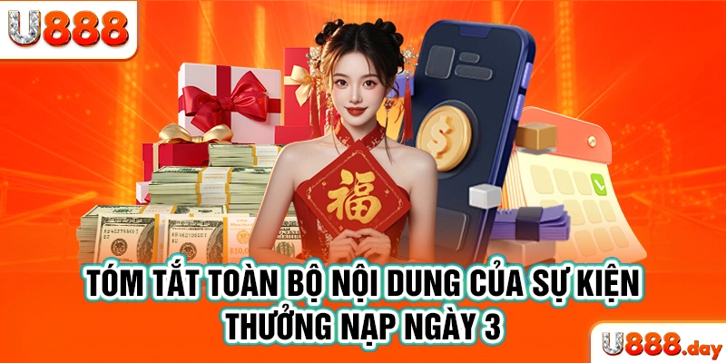 Tóm tắt toàn bộ nội dung của sự kiện thưởng nạp ngày 3